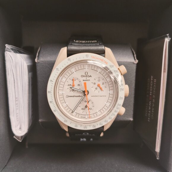 💜NWT💜 Swatch X Omega Moonswatch Mission To Jupiter Watch - Picture 3 of 5